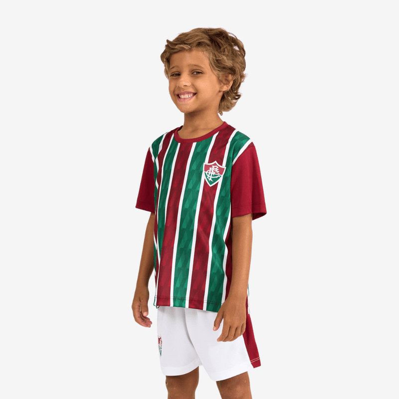 Kit Fluminense Mini Craque Infantil Verde e Grená