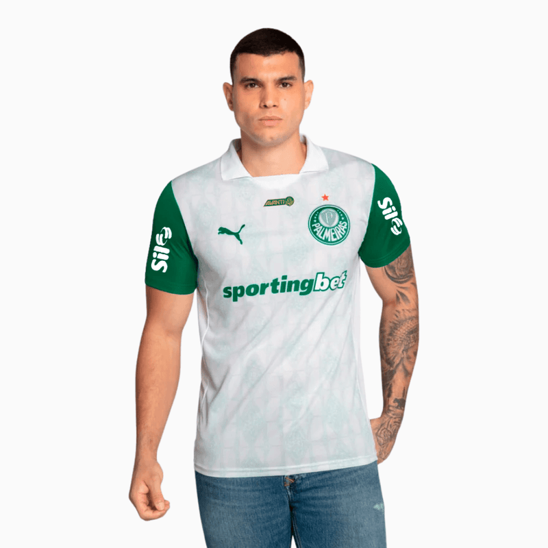 Camisa Puma Palmeiras 2025/26 II Com Patrocínio