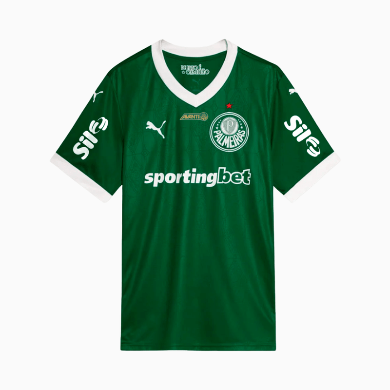 Camisa Puma Palmeiras 2025/26 I Com Patrocínio
