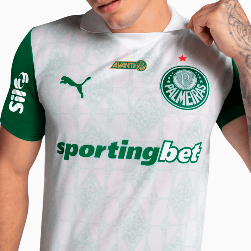 Camisa Puma Palmeiras 2025/26 II Com Patrocínio