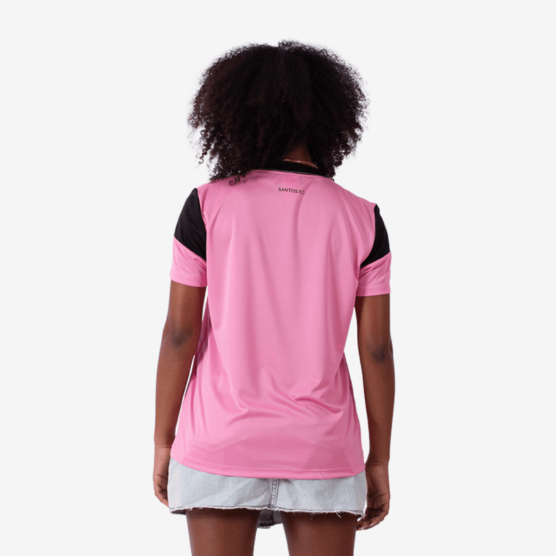 Camisa Casual Santos Rosa - Feminina