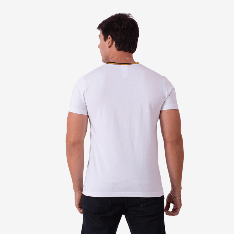 Camisa Casual Santos Gola V - Masculina