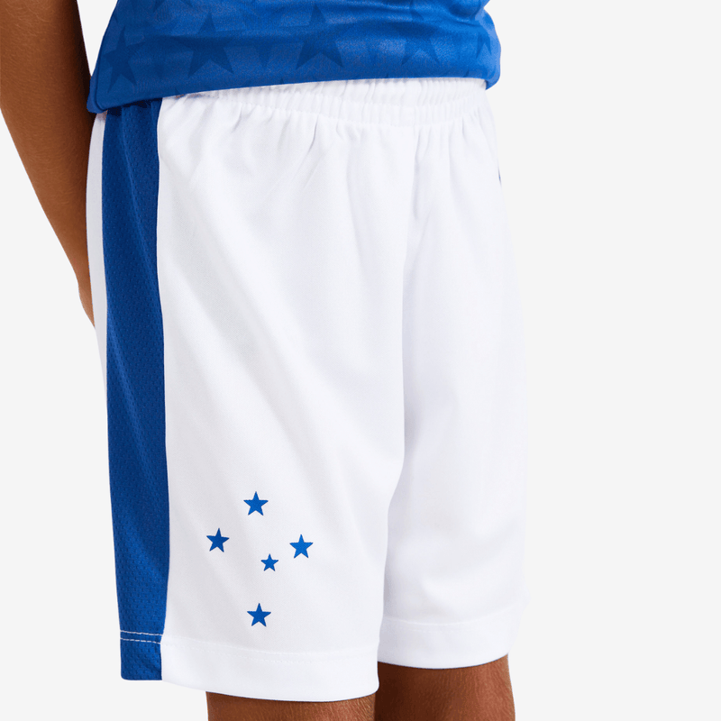 Kit Cruzeiro Mini Craque Infantil Azul e Branco