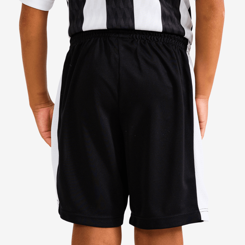 Kit Santos Mini Craque Infantil Branco e Preto