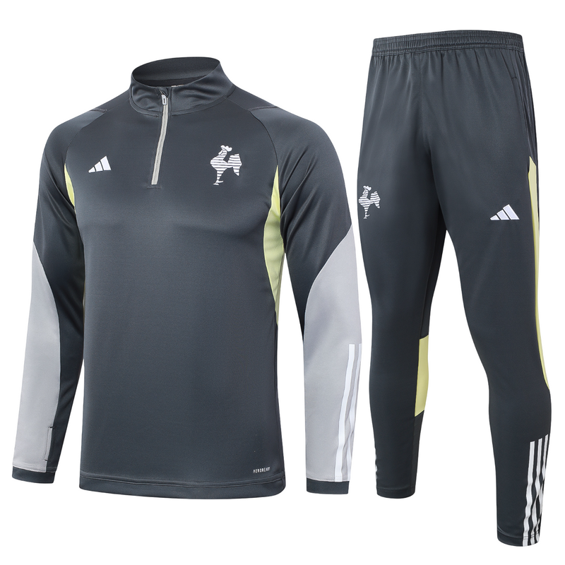 Conjunto Agasalho Comissão Atlético Mineiro 24/25 - Cinza