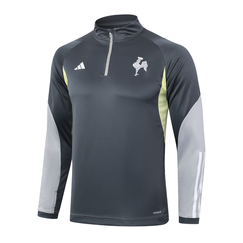 Conjunto Agasalho Comissão Atlético Mineiro 24/25 - Cinza