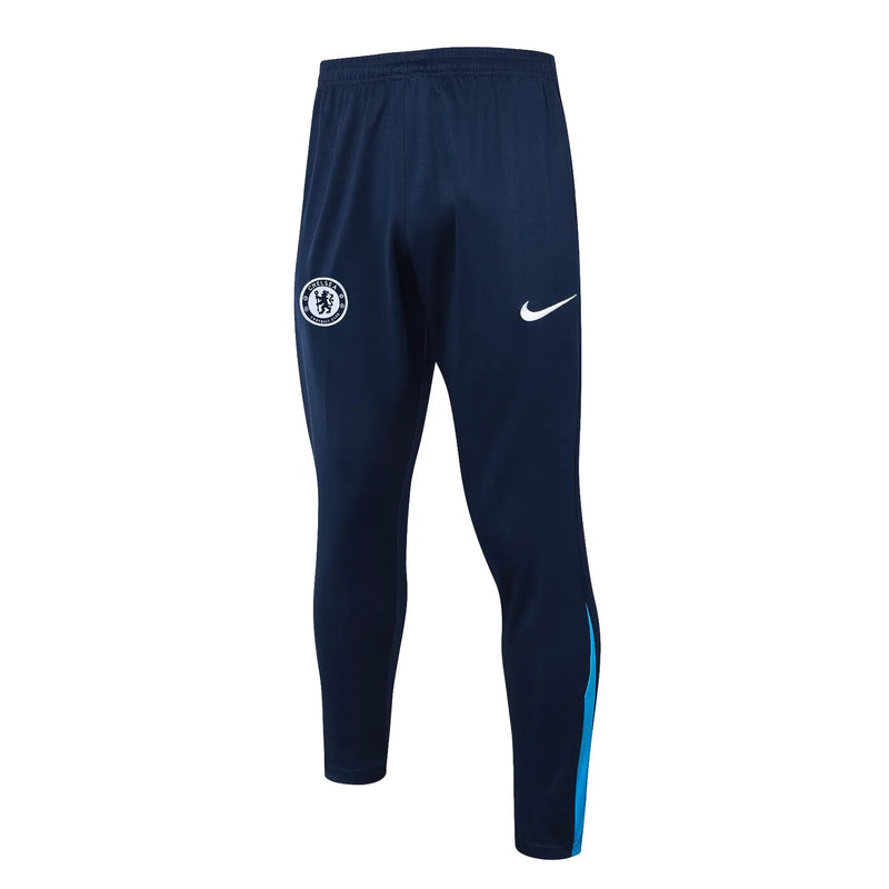 Conjunto Agasalho Treino Chelsea 24/25 - Azul Escuro