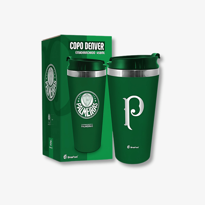Copo Térmico Palmeiras Raça Verde 450ml